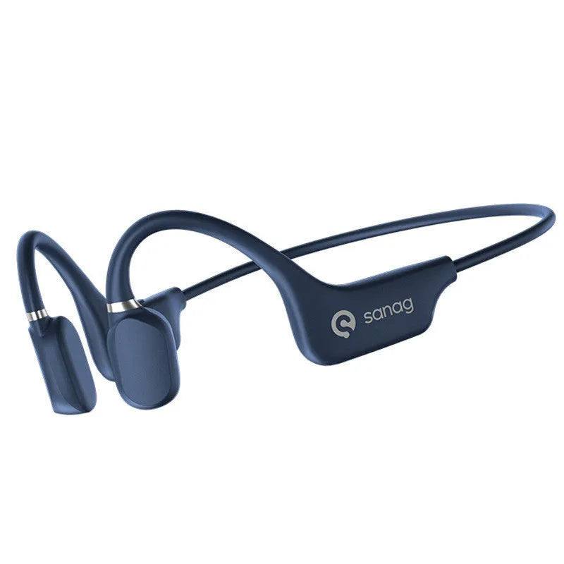 Bone conduction Bluetooth sports headset in neckband design with six colour options