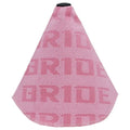 Racing gear head canvas dust cover in multiple colours showing Bride and Recaro standard fittings