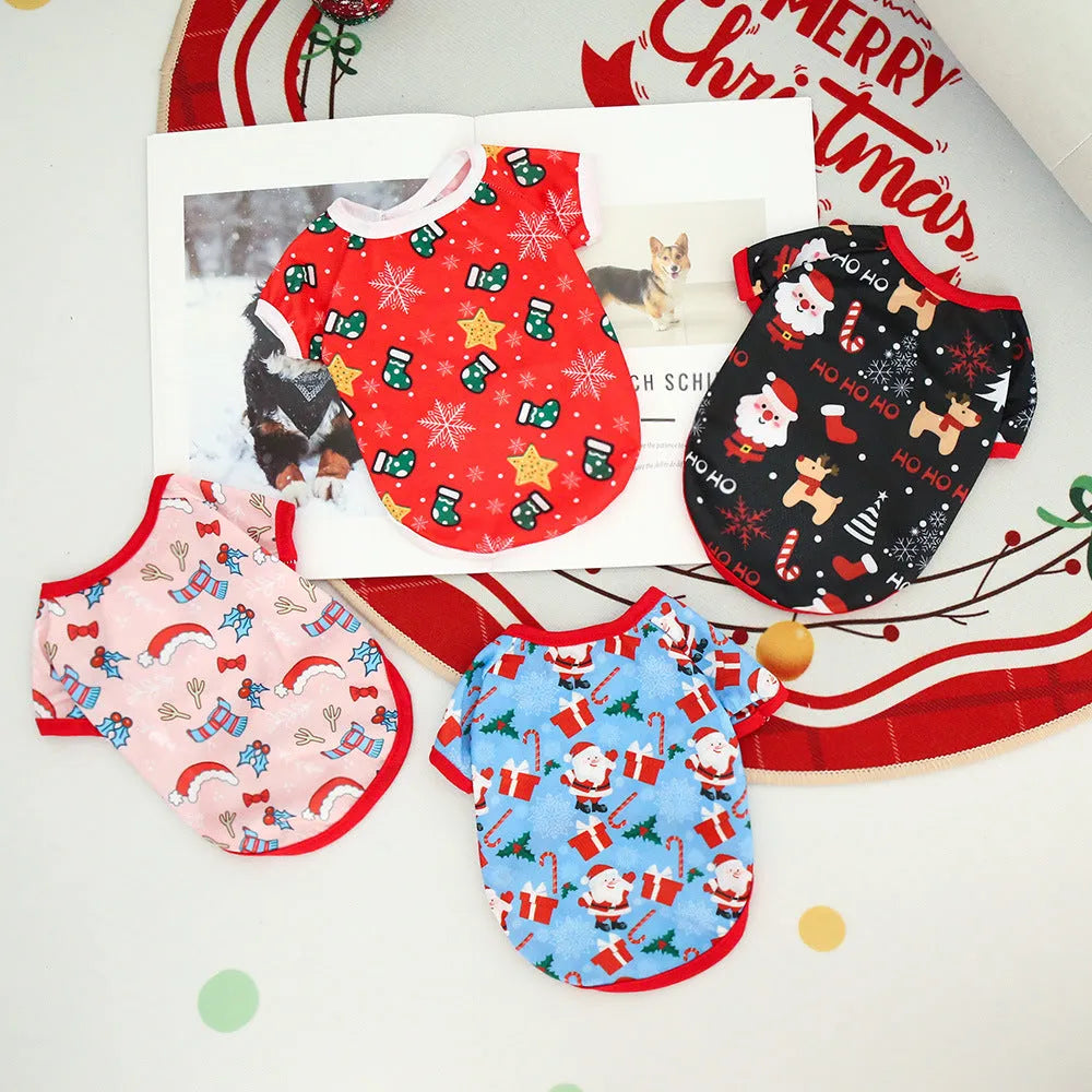 White Moose polyester pet clothing for cats and dogs European and American style