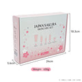 5-piece facial skin care set including whitening moisturising cleanser toner lotion eye cream and serum products
