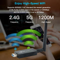W97L USB 3.0 wireless Bluetooth network card dual band WiFi adapter dongle for desktop PC and laptop