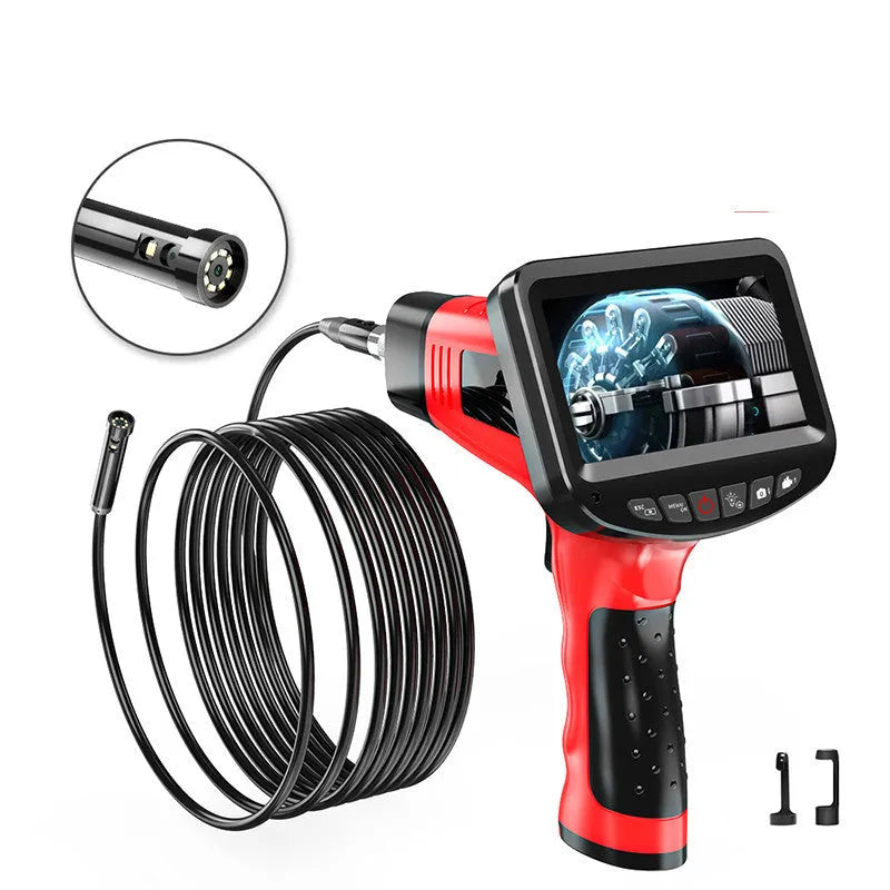 8.5mm diameter dual-lens endoscope camera with multiple cable length options