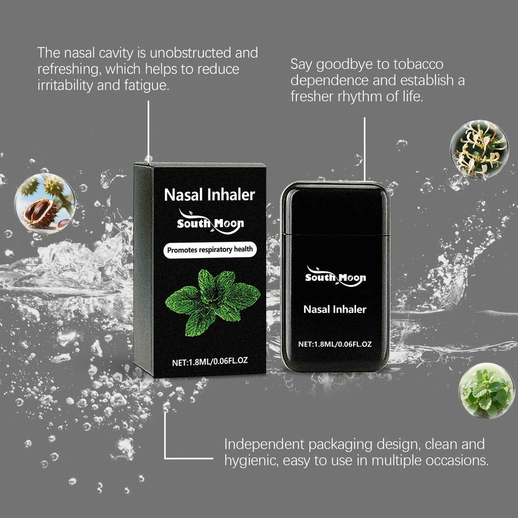 Body care nose drain plunger kit with nasal suction device and 1.8ml liquid solution