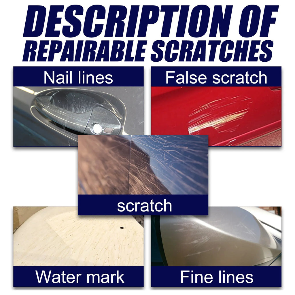 Car paint scratch repair spray bottle for surface scratch removal and sealing glaze coating renovation