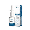 15ml bottle of herbal nasal spray with calendula and mint leaf extract ingredients.