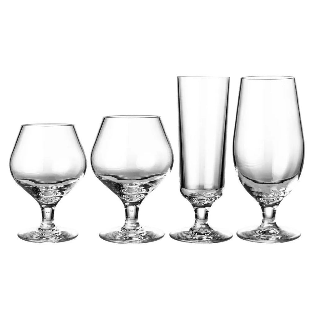 Modern PC acrylic drink bottle with drop-resistant construction for party catering in 300ml or 550ml capacity