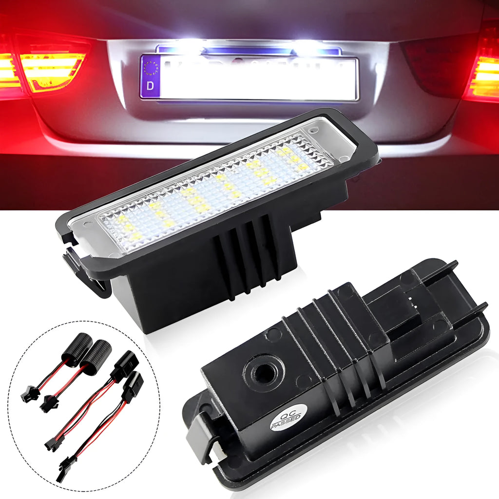 Volkswagen LED license plate light replacement kit for Golf, Polo and Phaeton models