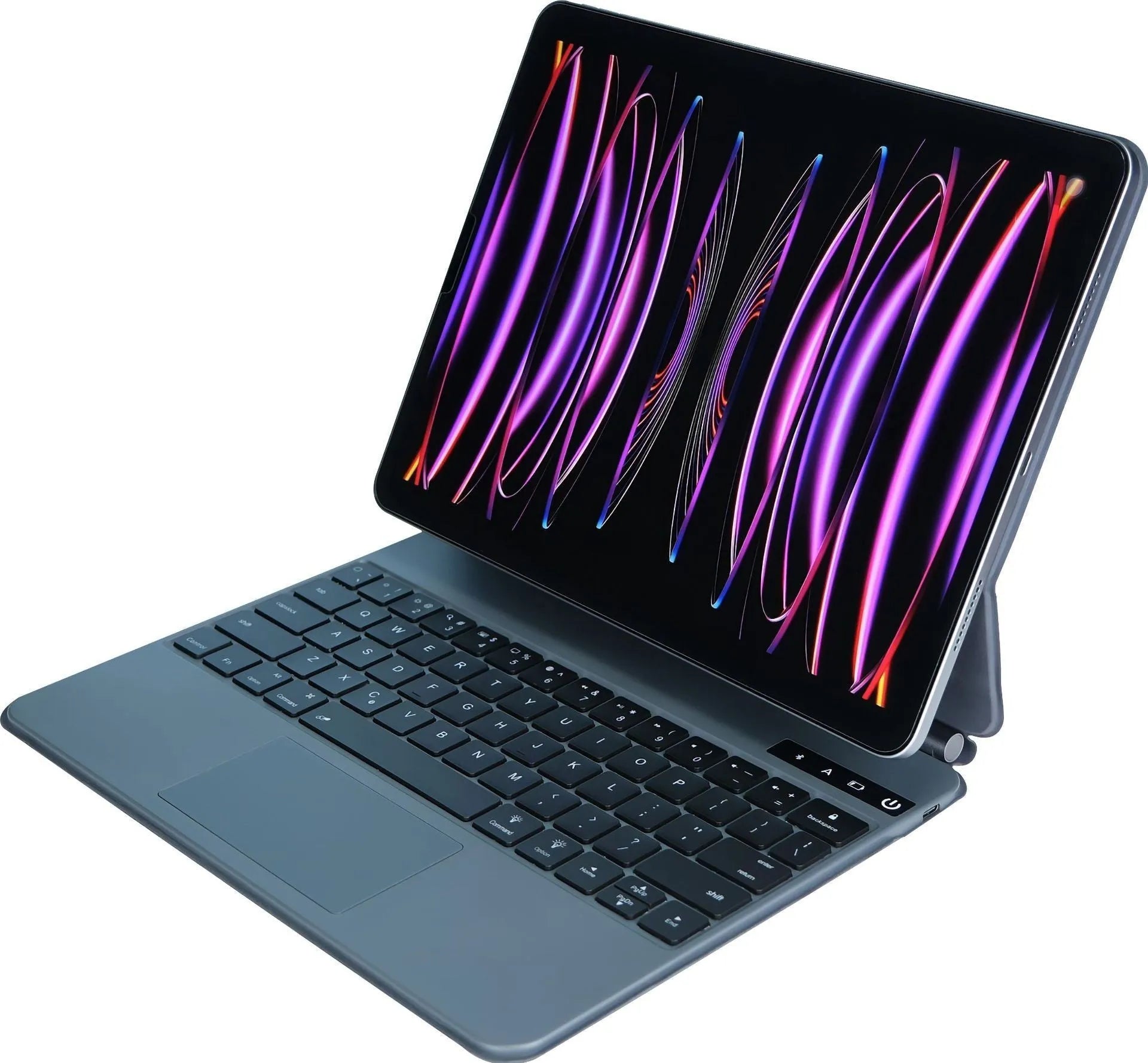 Suspension Magic Control wireless keyboard with magnetic protective cover for iPad tablets in multiple colours