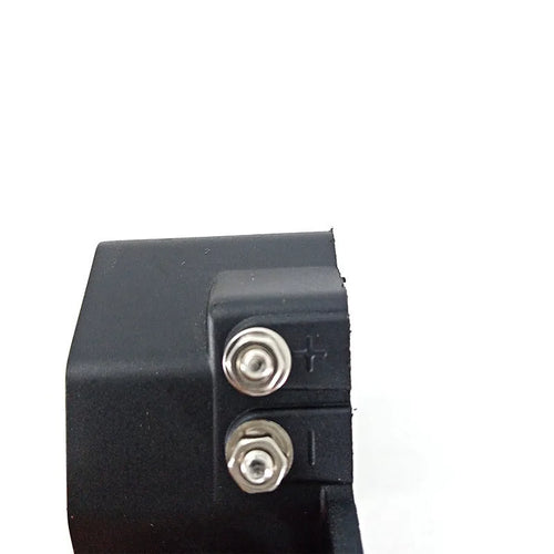Black GQ-208A 12-80V reversing horn with 105dB output for vehicle safety