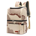 22 litre insulated waterproof backpack cooler in camouflage colour with double layer insulation