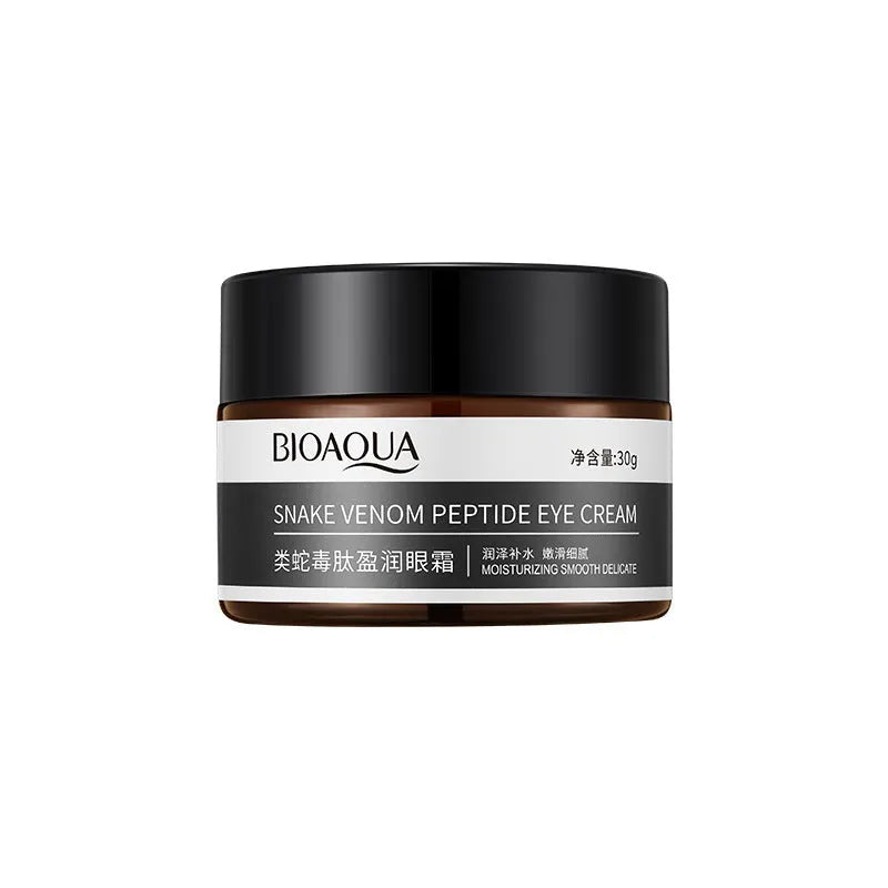 30g jar of peptide firming eye cream for dark circles with nourishing moisturising properties