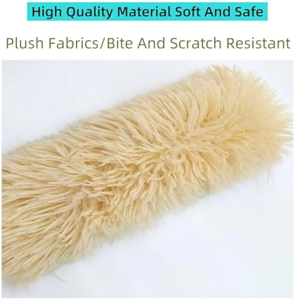 Soft plush cat pillow toy in assorted colours with crinkle sound and natural catnip inside.