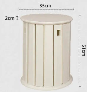 Iron stackable round dining stool in modern simple style available in four colour options