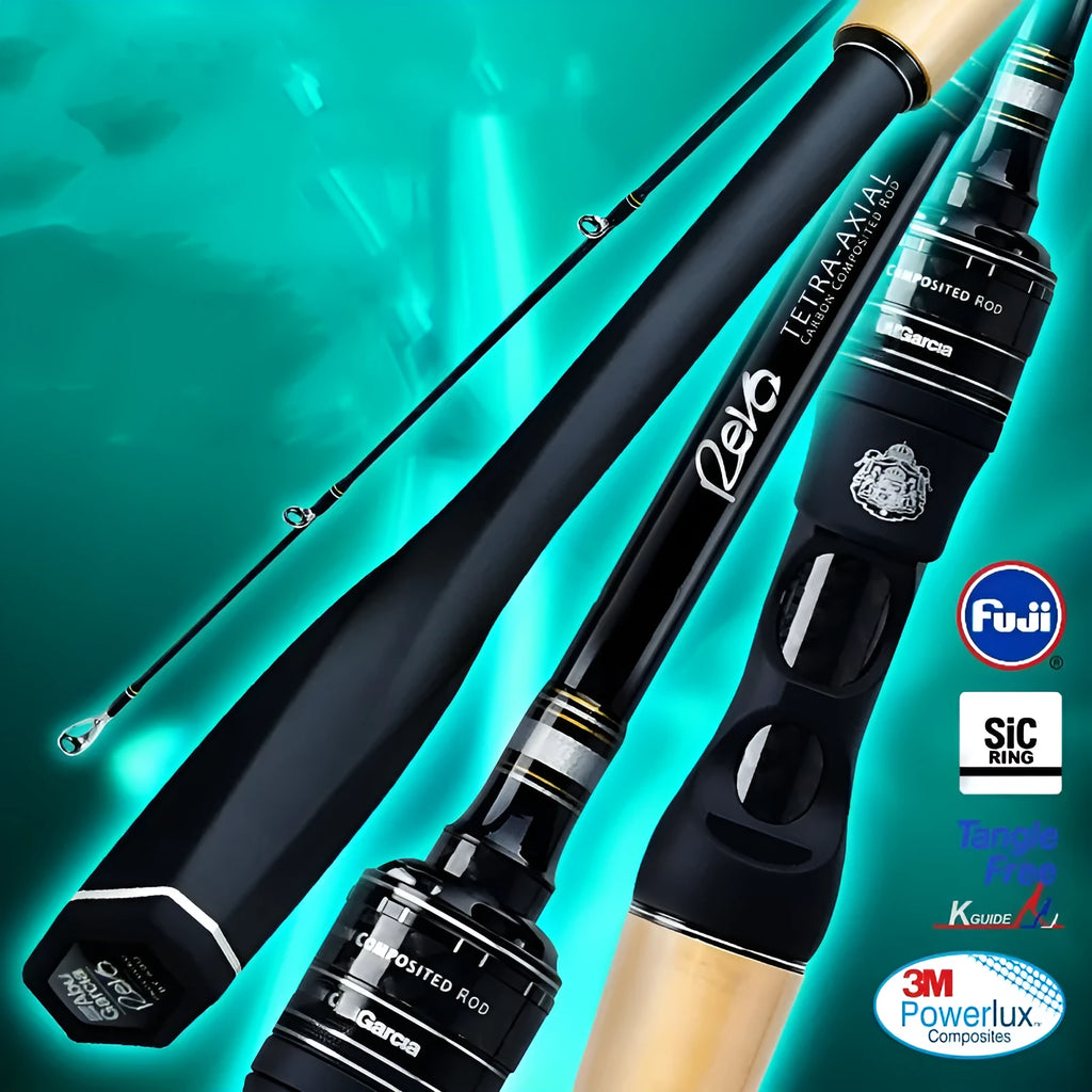 Ultralight long range throwing fishing rod for perch with 2 sections and hard tuning