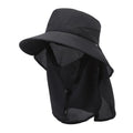 Men's large brim fisherman hat in khaki colour with adjustable fit.