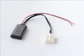 Black Mazda Bluetooth audio link cable for M6 M3 MX5 models with MEDIA key, JieRui-BT 5908 chip.