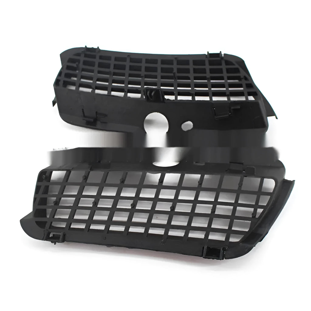 Black ABS plastic left and right fog lamp cover set for Volkswagen Golf 3 front bumper lower grille.
