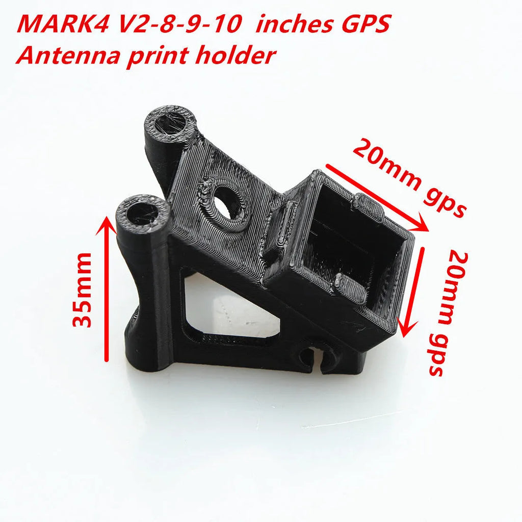 GPS seat plastic base for 20mm antenna pedestal mount printing part