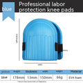 EVA foam kneepad pair in various colours for tile floor and workshop kneeling protection