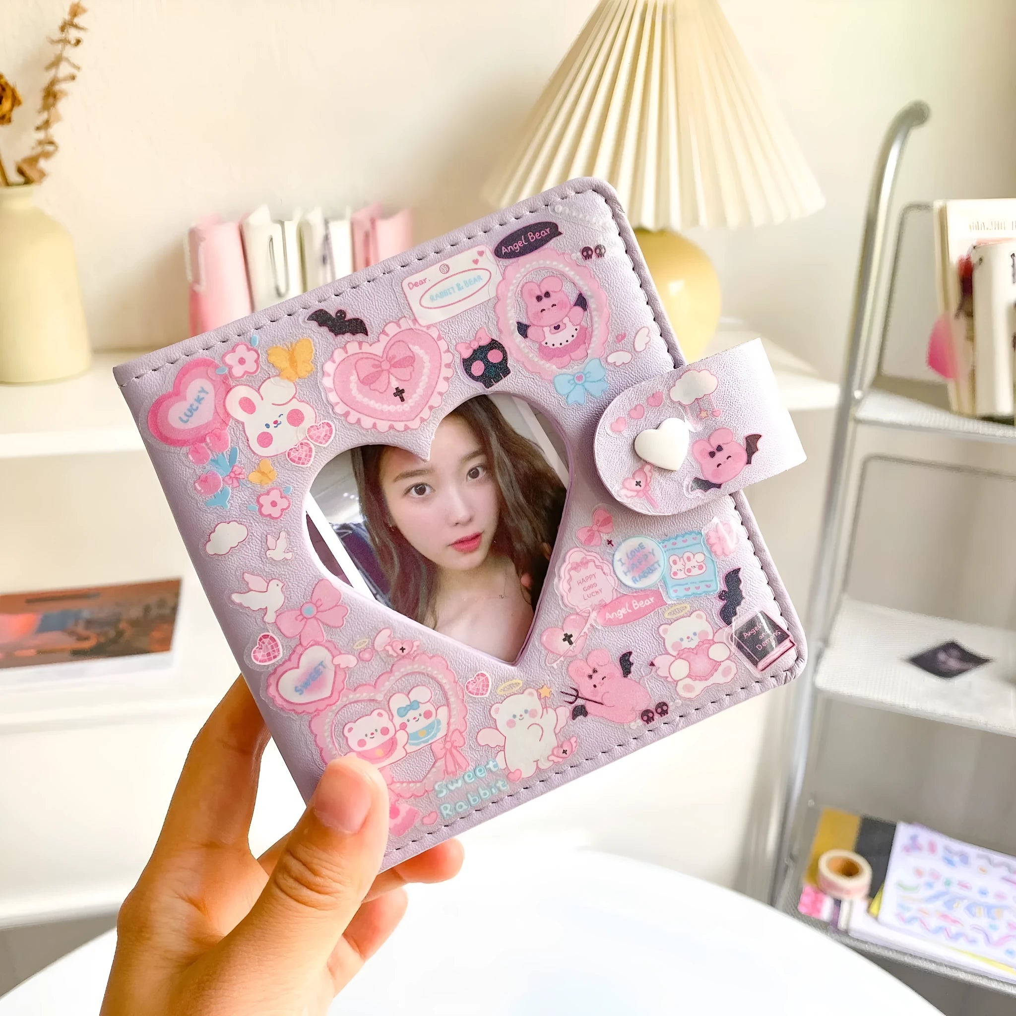 Colourful PVC waterproof cartoon stickers for notebook and planner decoration