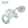 Cat bow pulling rope anti breaking loose adjustable in polyester four colours gray green pink light gray
