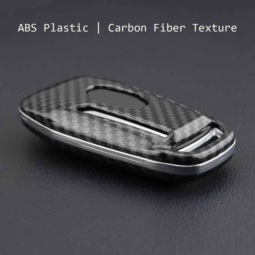 Plastic protective shell for car key remote showing single shell and buckle design options
