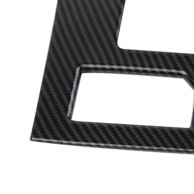 Central gear box gear plastic modified piece in carbon fibre ABS 40.5x15.5x4 mm