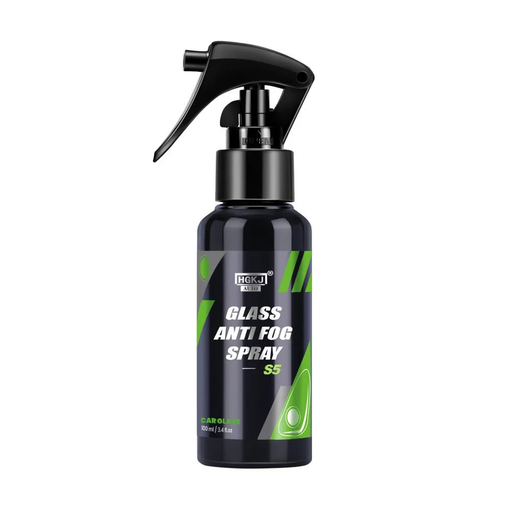 Car windscreen antifogging spray bottle in 30ml, 50ml and 100ml sizes for window condensation prevention