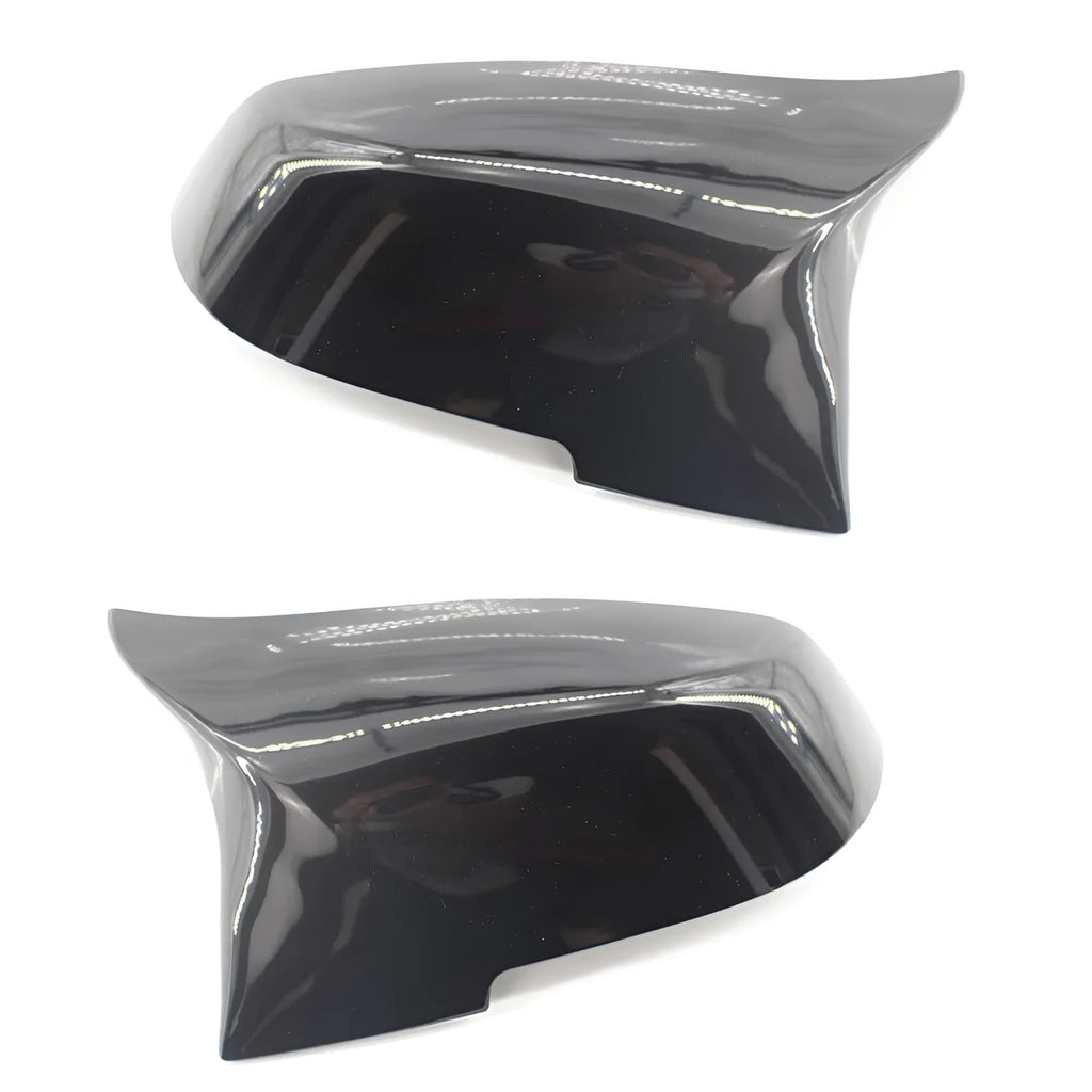 Paint bright black modified horn rear-view mirror shell for BMW 3 Series and 4 Series models.
