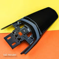 Carbon fibre rear mudguard and inner plate set for Light Bee electric off-road bicycle.