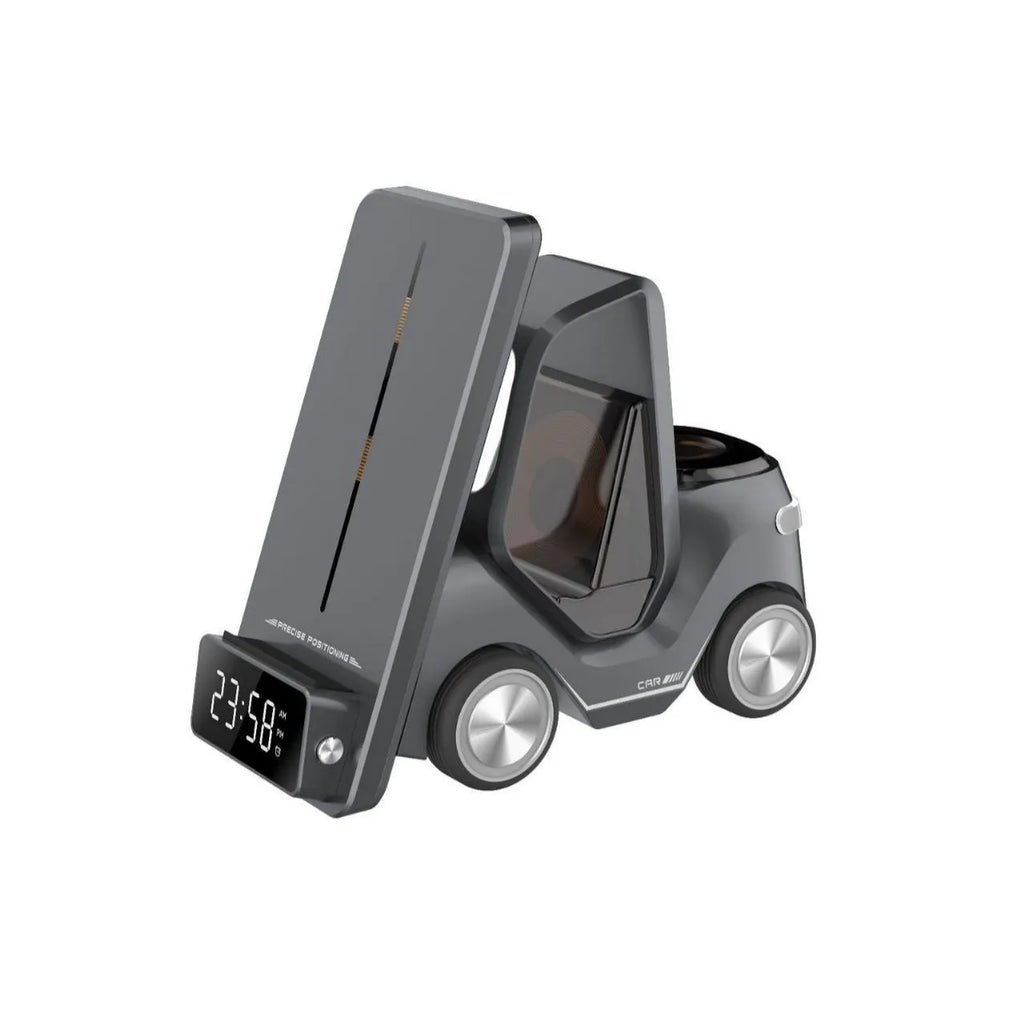 15W three-in-one wireless charging stand for smartphones in four colour options