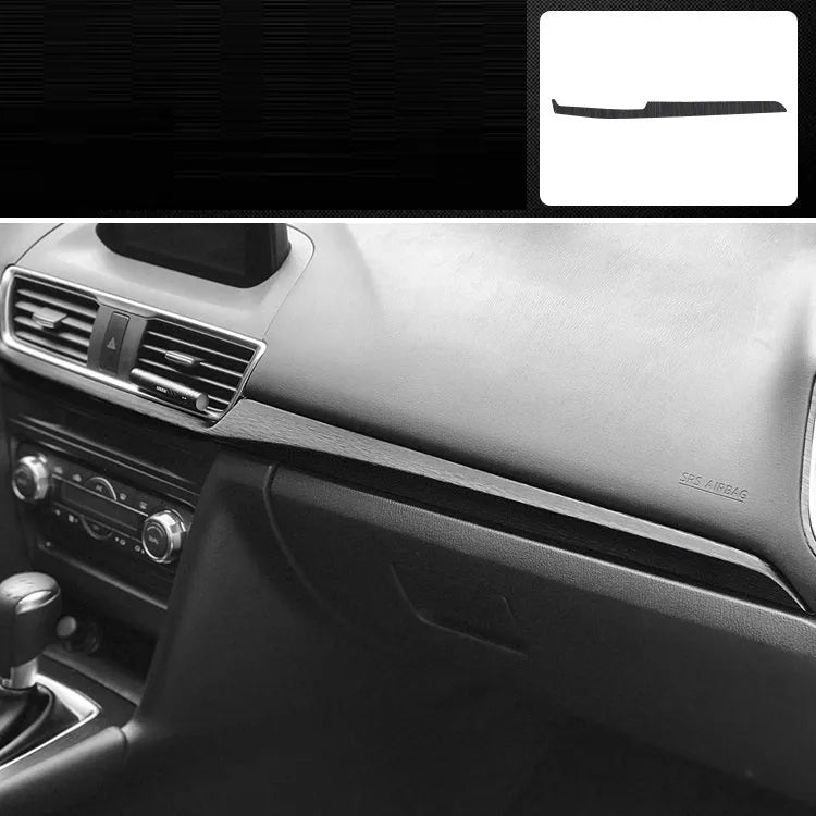 Unksera car interior decorative vinyl film sticker kit for centre console and dashboard.