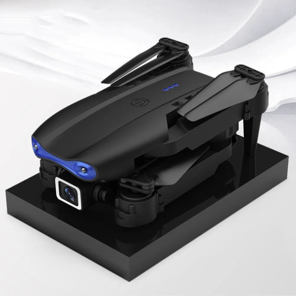 4K dual camera drone with three-sided obstacle avoidance, black, folded size 13x7x5.5 cm