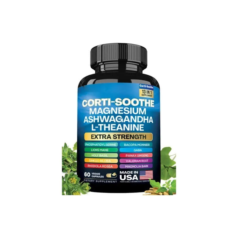 Bottle of 60 South African drunken eggplant magnesium capsules with extraction process