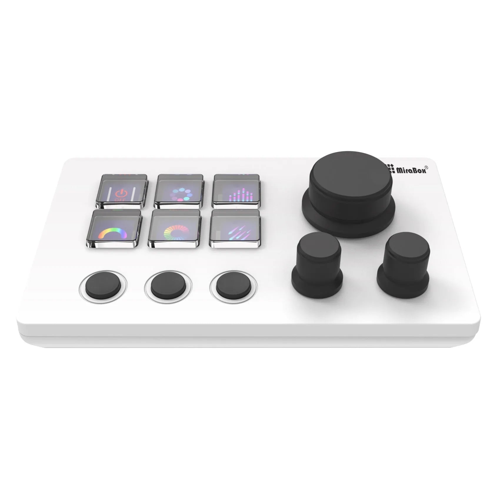 Visual Keyboard N3 silicone keypad with USB cable in black or white