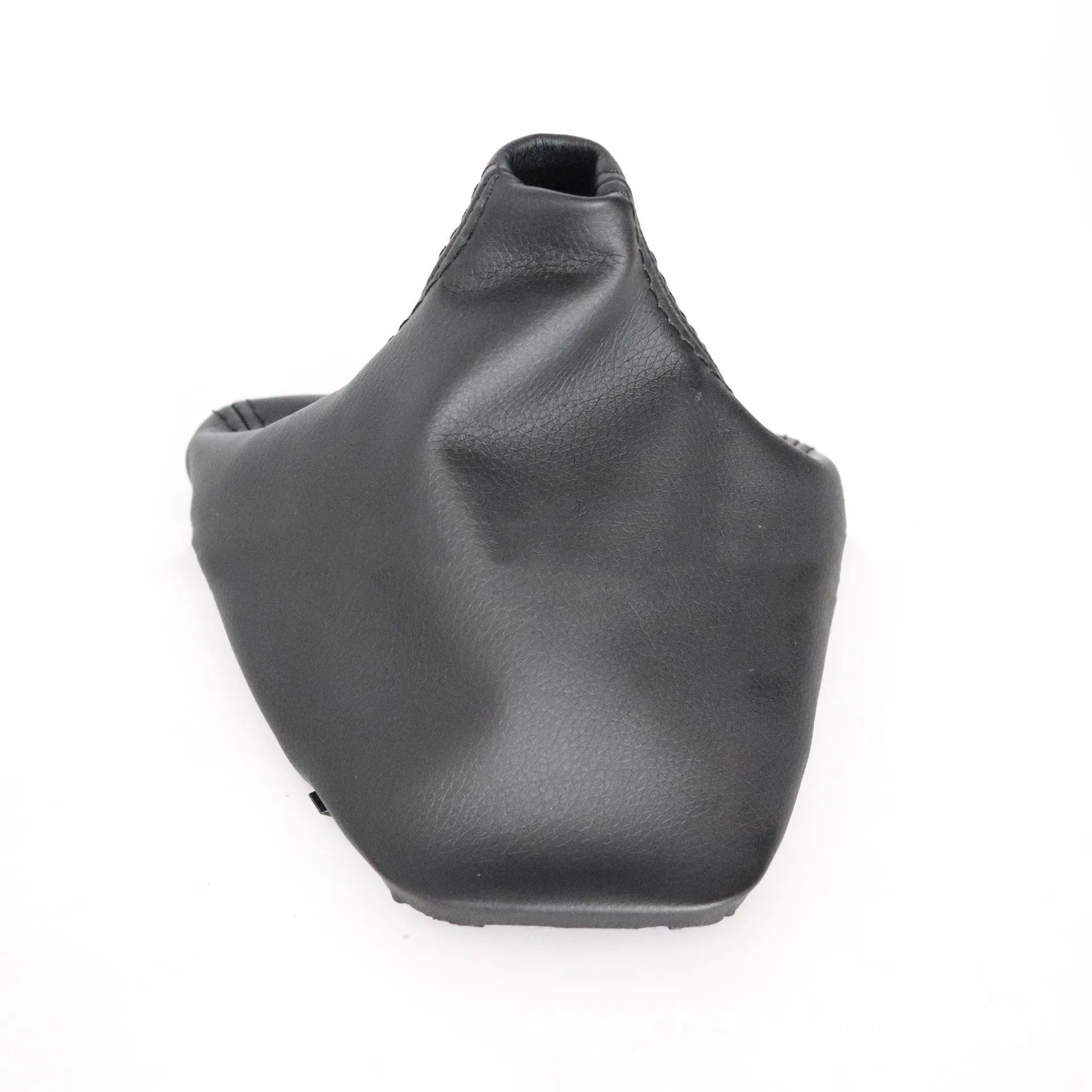 Black PU leather gear dust cover for BMW 3 Series interior replacement