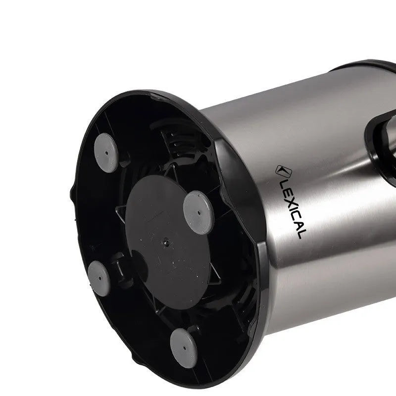 Stainless steel electric citrus juicer machine for lemons and oranges with round feeding port