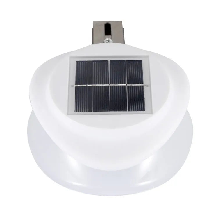 Outdoor garden fence wall lamp with black or white shell and LED lighting