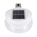 Outdoor garden fence wall lamp with black or white shell and LED lighting