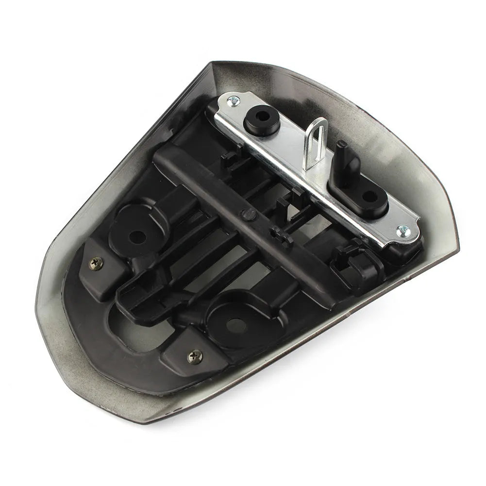 GSXR1000 motorcycle rear cowl seat cover in ABS plastic shown in multiple colour options