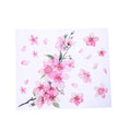 Cherry blossom flower pattern car stickers in two sizes for vehicle decoration