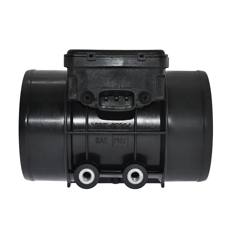 Black plastic air flow meter for automotive engine systems at 300g weight