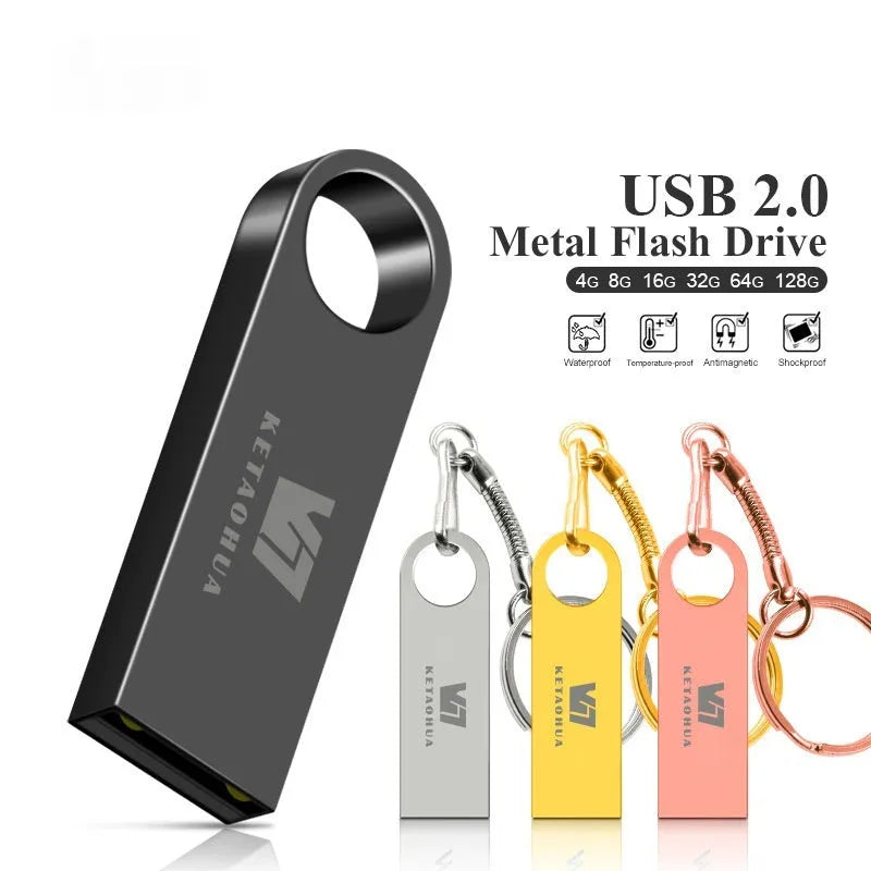 Customisable silver metal car-shaped USB flash drive on a white background.