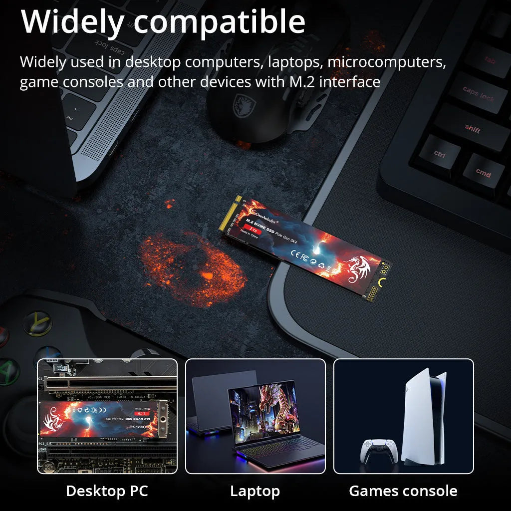 M.2 SATA solid state drive for desktop computer internal storage upgrade