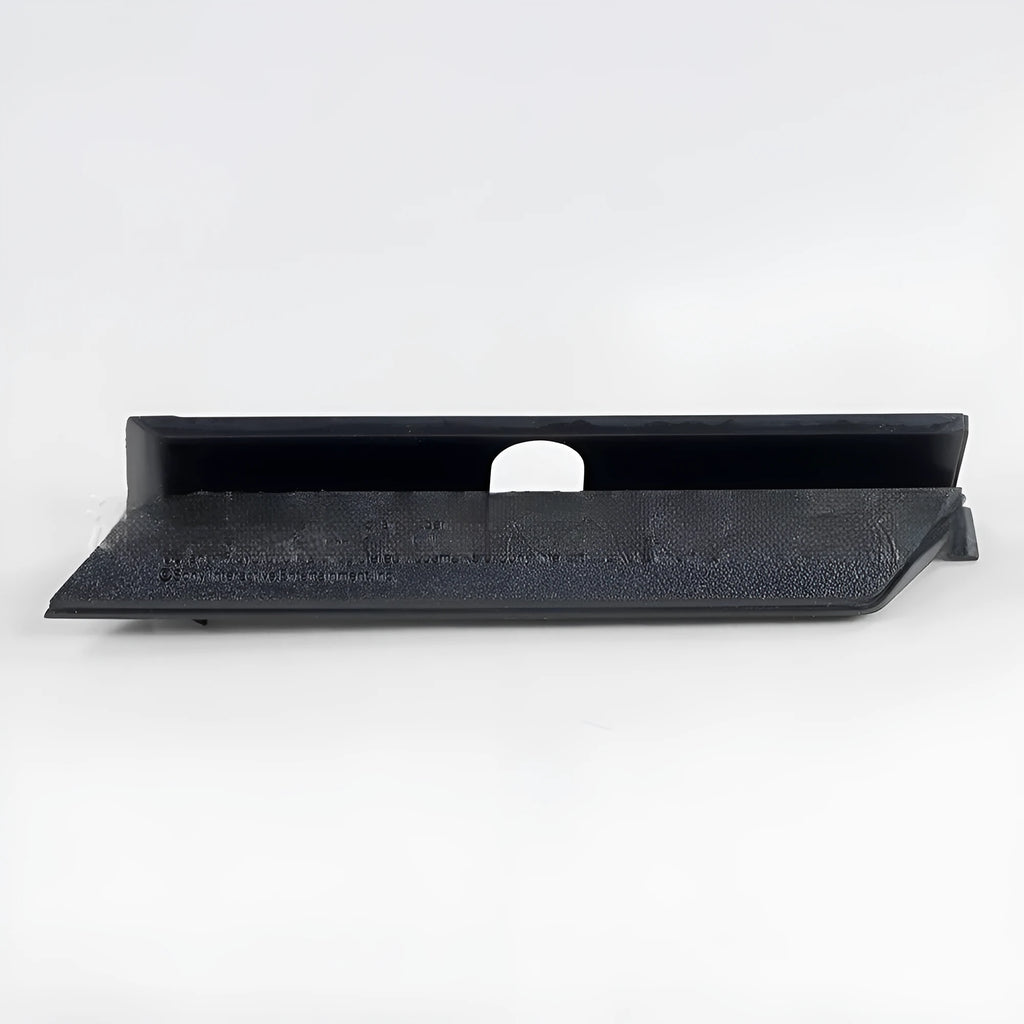 Black and white plastic hard drive baffle bin covers for 3.5-inch internal drive bays