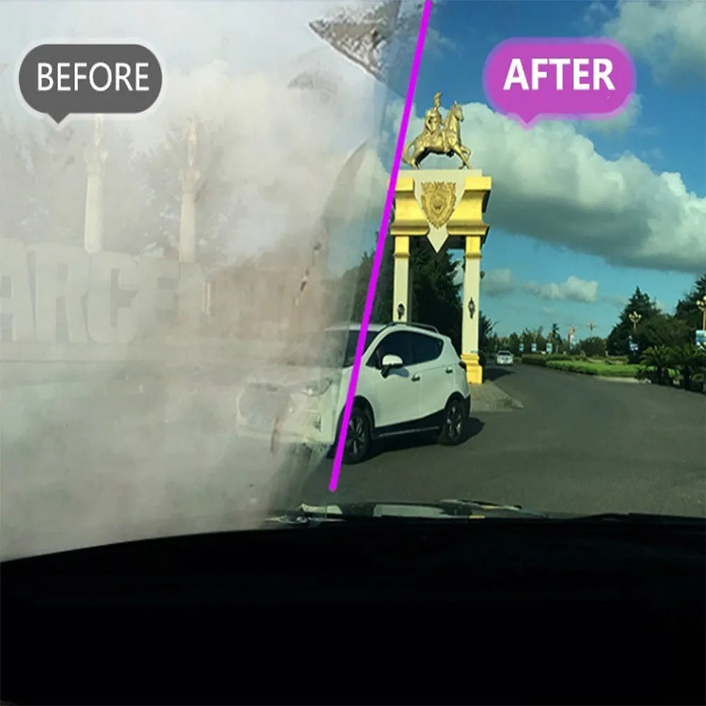 Car windscreen antifogging spray bottle in 30ml, 50ml and 100ml sizes for window condensation prevention
