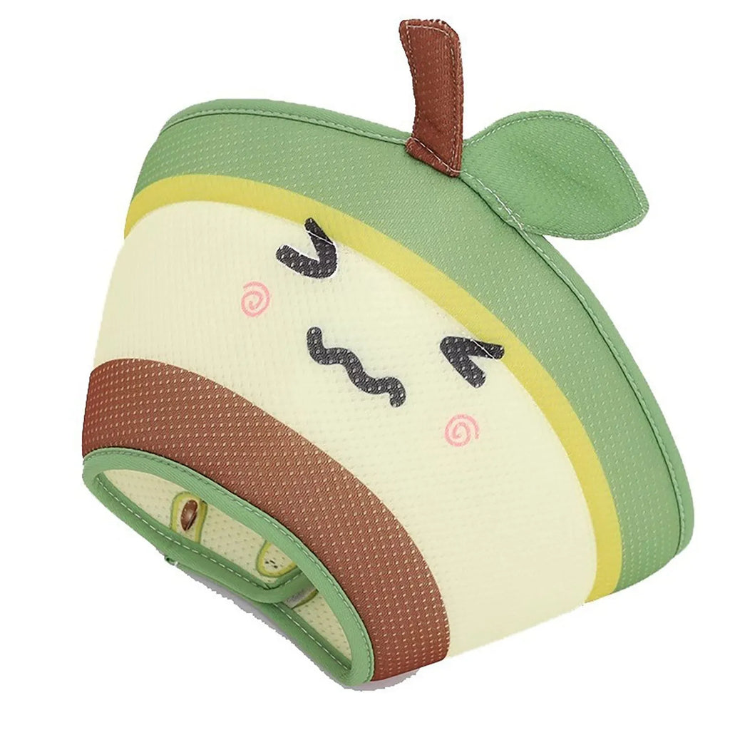 Soft EPE cat cone collar with adjustable strap and folding edges