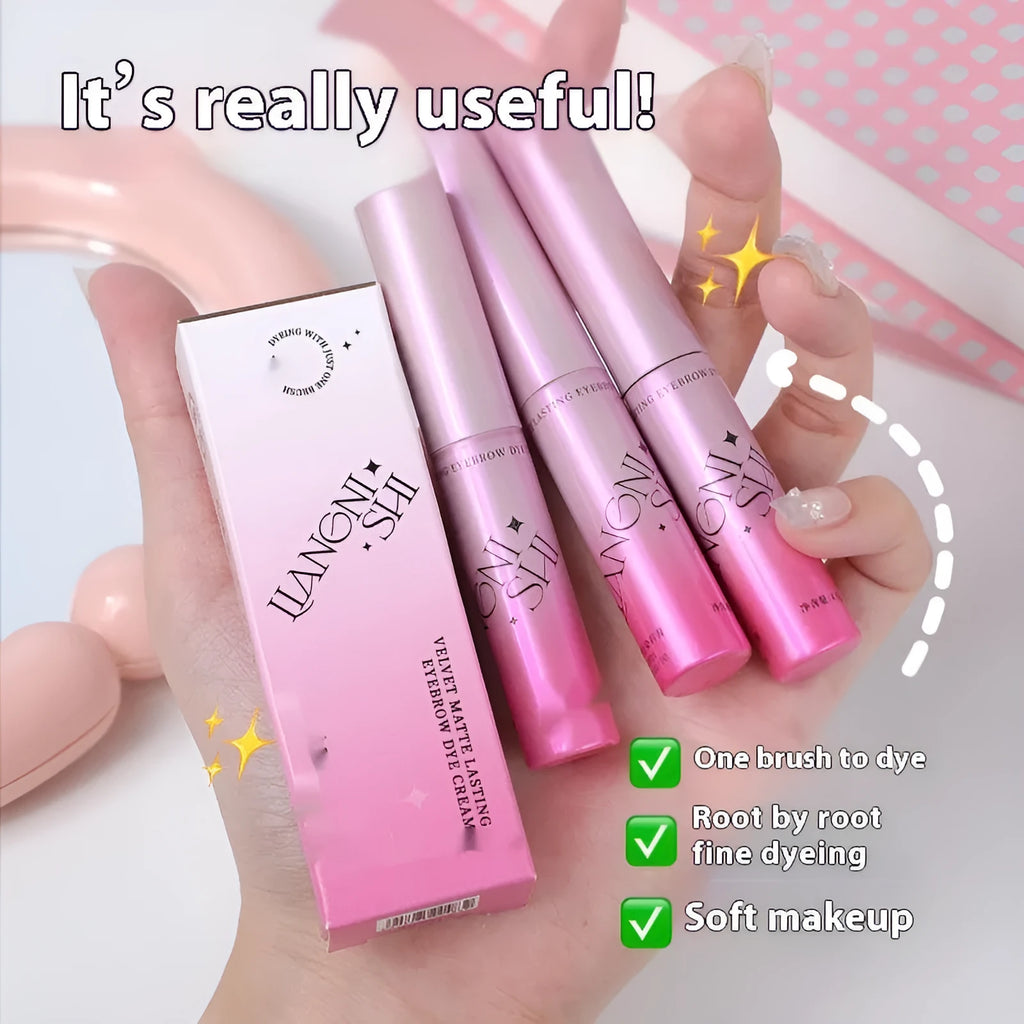 Velvet Fog eyebrow cream pencil powder in 4.5g size with four natural colour options