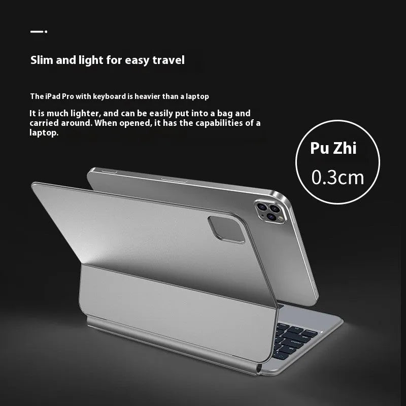 Suspension Magic Control wireless keyboard with magnetic protective cover for iPad tablets in multiple colours