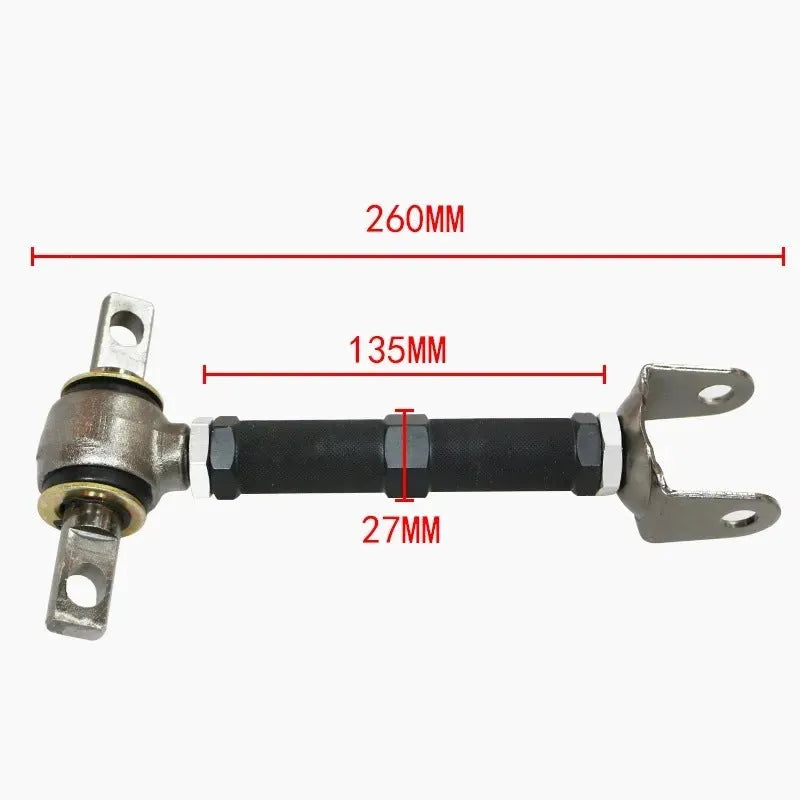 Blue aluminium alloy pull rod rear wheel recliner ES bone for Honda Civic EP3 suspension modification